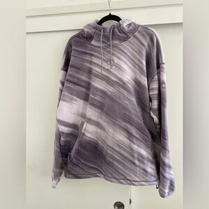 Madhappy Purple Tie Dye Mock Hoodie Size XL